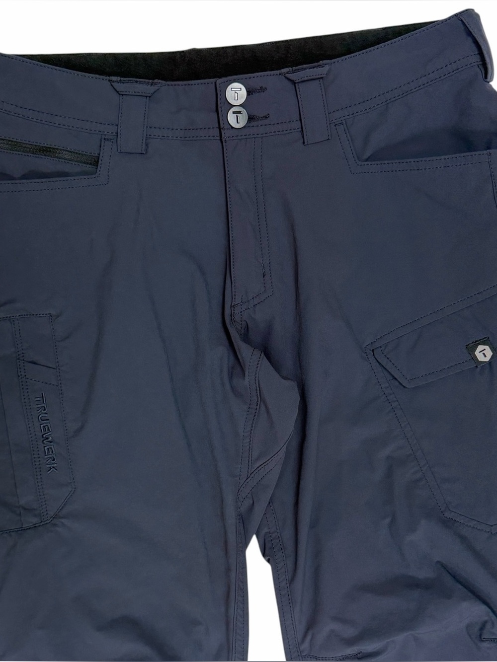 Truewerk Pants Men 32x30 Blue T1 Werkpant Technical Utility Cargo Tactical Work